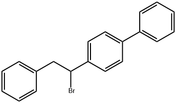 4-(1-BROMO-2-PHENYLETHYL)-1,1'-BIPHENYL 结构式