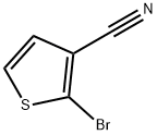 2-溴噻吩-3-腈 结构式