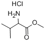DL-缬氨酸甲酯盐酸盐 结构式