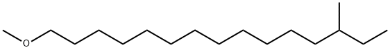 1-Methoxy-13-methylpentadecane 结构式