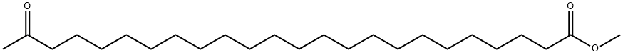 23-Oxotetracosanoic acid methyl ester 结构式