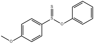 4-Methoxybenzenesulfinothioic acid O-phenyl ester 结构式