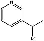 3-(1-BROMOETHYL)PYRIDINE 结构式