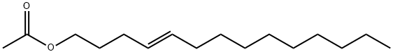 trans-4-Tetradecenylacetate 结构式