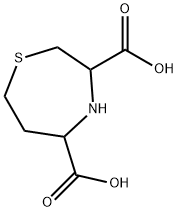 perhydro-1,4-thiazepine-3,5-dicarboxylic acid 结构式