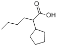 2-环戊基己酸 结构式