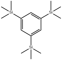 1,3,5-三(三甲硅基)苯 结构式