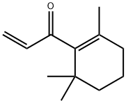 1-(2,6,6-Trimethyl-1-cyclohexen-1-yl)-2-propen-1-one 结构式