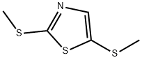 2,5-Bis(methylthio)thiazole 结构式