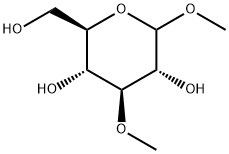Methyl 3-O-methyl-D-glucopyranoside 结构式