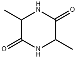 3,6-二甲基-2,5-哌嗪二酮 结构式