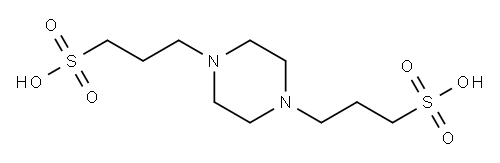 1,4-哌嗪二丙磺酸 结构式