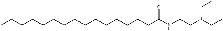 N-[2-(Diethylamino)ethyl]hexadecanamide 结构式