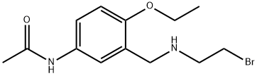 3'-[(2-Bromoethylamino)methyl]-4'-ethoxyacetanilide 结构式