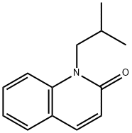 1-(2-Methylpropyl)quinolin-2(1H)-one 结构式