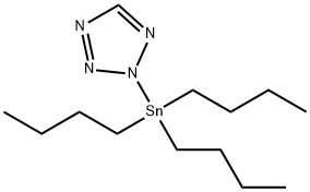 2-TRI-N-BUTYLSTANNYLTETRAZOLE 结构式