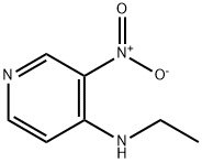 4-乙氨基-3-硝基吡啶 结构式
