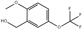 2-甲氧基-5-(三氟甲氧基)苄醇 结构式