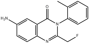 氟喹酮 结构式