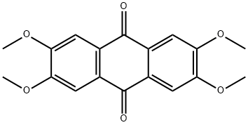2,3,6,7-TETRAMETHOXYANTHRAQUINONE 结构式