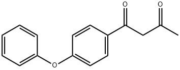 1-(4-phenoxyphenyl)butane-1,3-dione 结构式