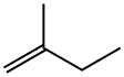 2-甲基-1-丁烯 结构式