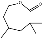 3,3,5-trimethyloxepan-2-one 结构式