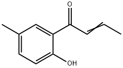 1-(2-Hydroxy-5-methylphenyl)-2-buten-1-one 结构式