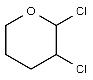 2,3-Dichlorotetrahydropyran 结构式