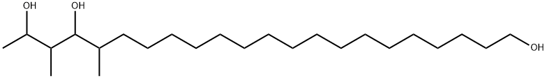 3,5-Dimethyl-2,4,22-docosanetriol 结构式