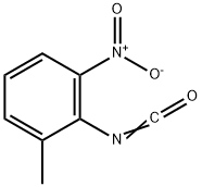 2-甲基-6-硝基苯基异氰酸酯 结构式