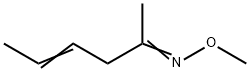 4-Hexen-2-one O-methyl oxime 结构式