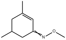 3,5-Dimethyl-2-cyclohexen-1-one O-methyl oxime 结构式