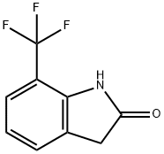 7-三氟甲基吲哚酮 结构式