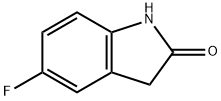 5-氟吲哚-2-酮 结构式