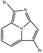 2,6-Dibromoimidazo[2,1,5-cd]indolizine 结构式