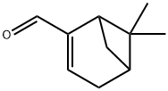 (-)-桃金娘烯醛(香桃木醛) 结构式
