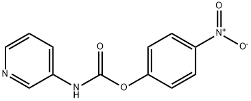 3-Pyridinylcarbamic Acid 4-Nitrophenyl Ester 结构式