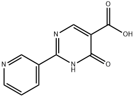 4-Oxo-2-(pyridin-3-yl)-3H-pyrimidine-5-carboxylic acid 结构式
