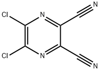 5,6-二氯-2,3-二氰基吡嗪 结构式