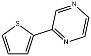 2-THIOPHEN-2-YL-PYRAZINE 结构式