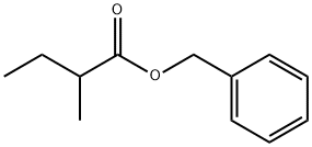 2-甲基丁酸苯甲酯 结构式