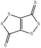 [1,2]二硫并[4,3-C]-1,2-二硫杂环戊二烯-3,6-二硫酮 结构式