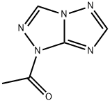 1H-1,2,4-Triazolo[4,3-b][1,2,4]triazole, 1-acetyl- (9CI) 结构式