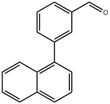 3-萘-1-基苯甲醛 结构式