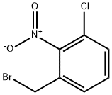 1-(溴甲基)-3-氯-2-硝基苯 结构式