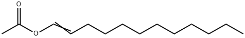 Acetic acid 1-dodecenyl ester 结构式