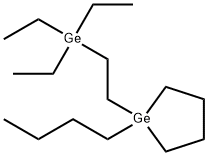 1-Butyl-1-[2-(triethylgermyl)ethyl]germacyclopentane 结构式