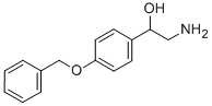 2-AMINO-1-(4'-BENZYLOXYPHENYL)ETHANOL 结构式
