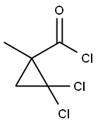 Cyclopropanecarbonyl chloride, 2,2-dichloro-1-methyl- (9CI) 结构式